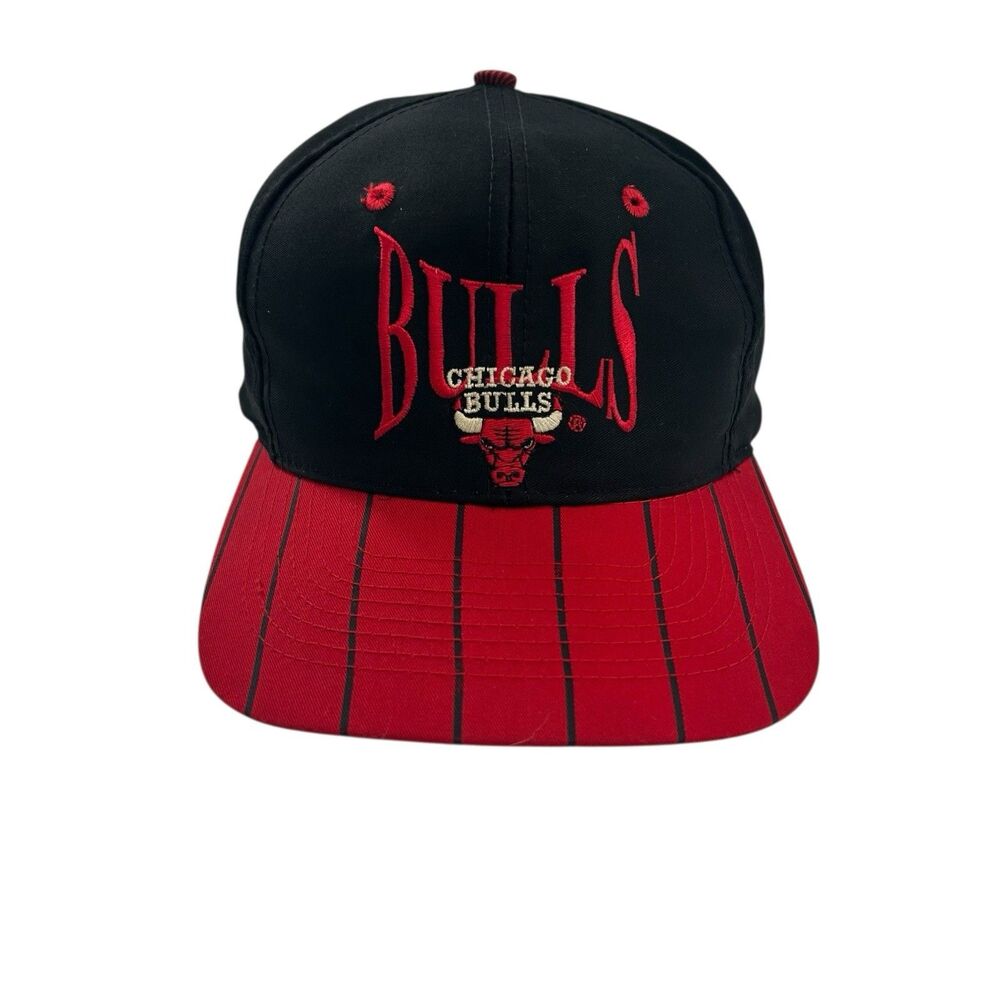90's Chicago Bulls Limited Edition The Game Snapback Hat Cap Jordan Rare HTF VTG
